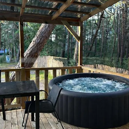 Holiday home Glamping - Nowa Lokalizacja - Camp - Z Prywatnym Jacuzzi Hel
