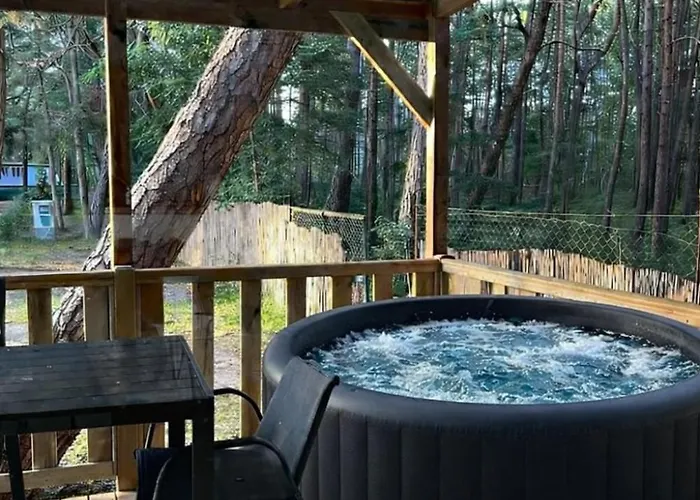 別荘 Glamping - Nowa Lokalizacja - Camp - Z Prywatnym Jacuzzi ヘル
